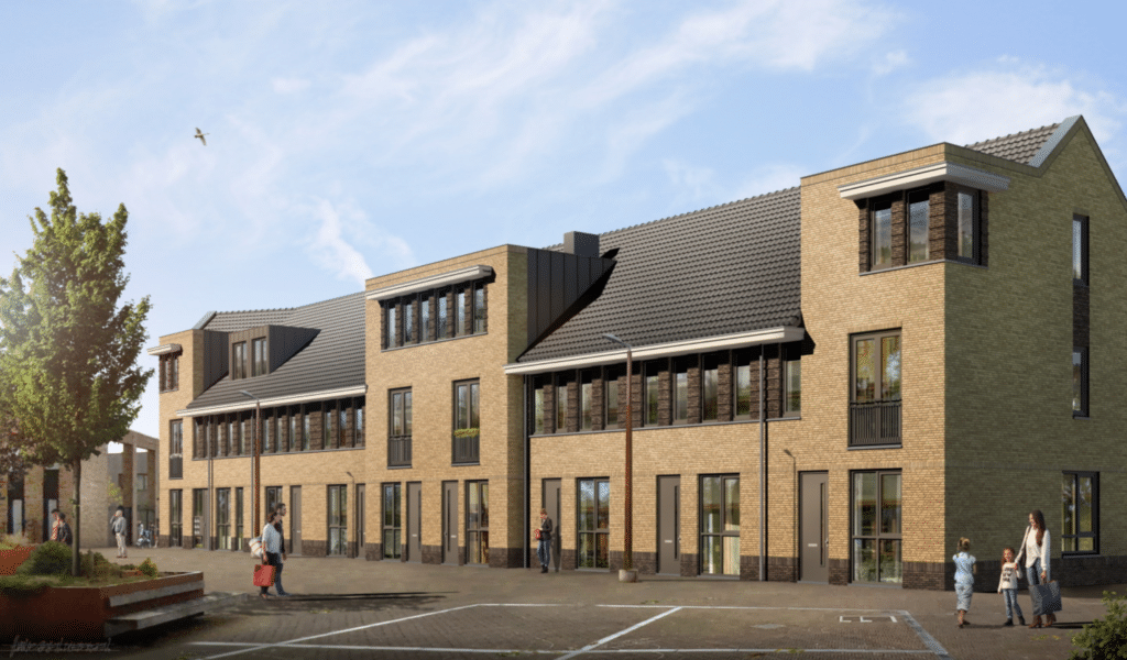 Pleinwoningen in nieuwbouwproject Allemansplein