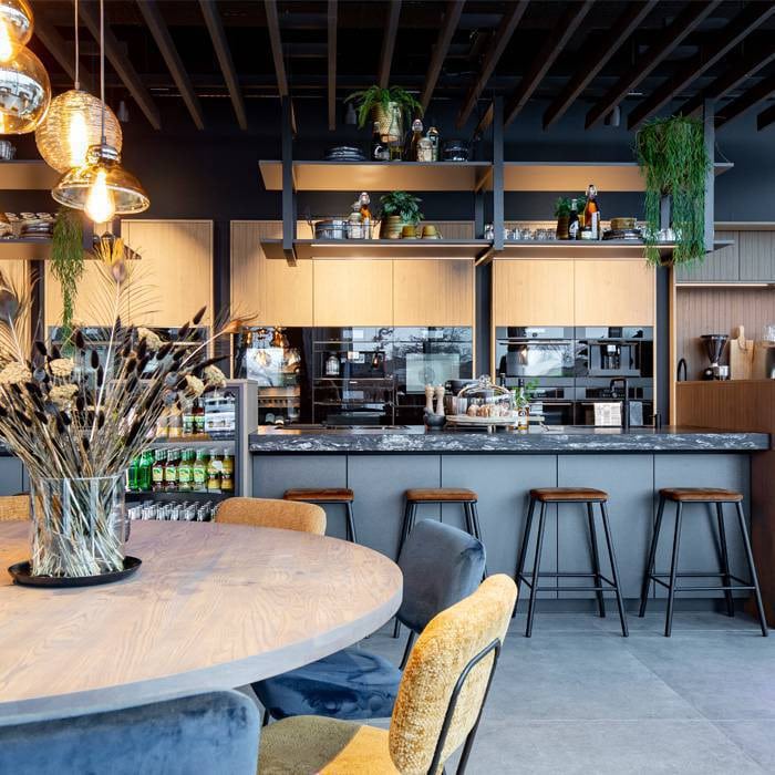 De showroom van Velthuizen Keukens