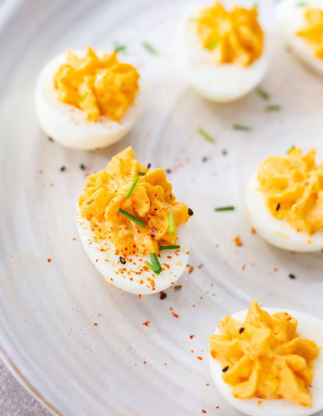 Japanse mayonaise is één van de ingrediënten voor de Japanse gevulde eieren