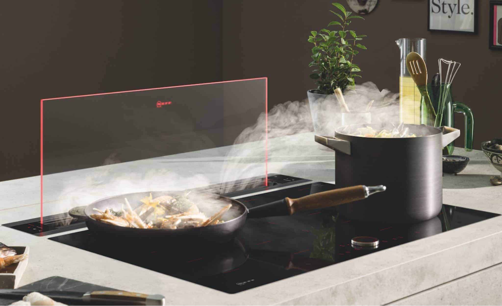 NEFF Glass Downdraft