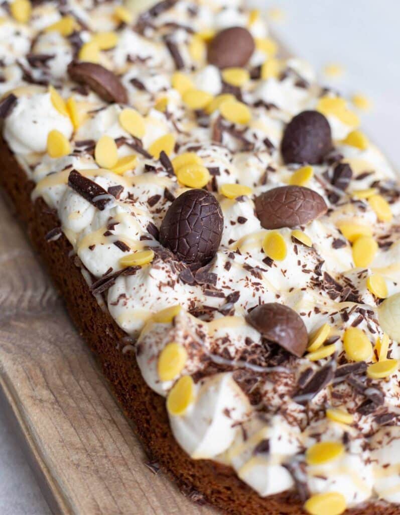 Ingrediënten voor de sloffentaart voor Pasen